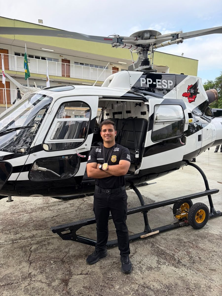 Leonardo Foschetti, aluno da Tropa do TH aprovado para Delegado da PCMG